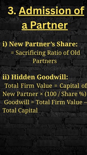 Don’t Miss These Accountancy Formulas — Class 12 Boards 2026 #examprep #studytips #boards #accounts