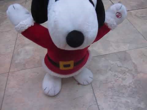 Peanuts Snoopy Musical Dancing Plush