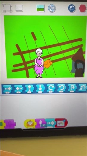 Program with Scratch Jr, the chain from farm to supermarket