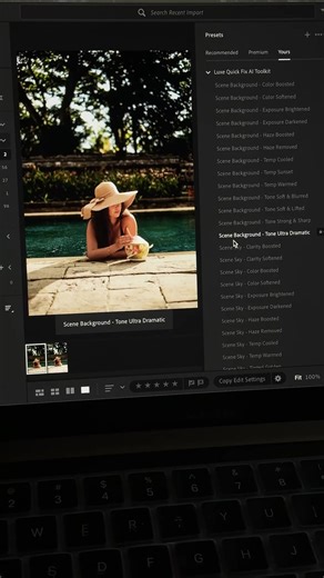 The Luxe Quick Fix AI Toolkit remains one of our most-loved collections—for good reason. Whether you're editing daily or catching up on a backlog, Quick Fix does the heavy lifting for you with one-click retouching powered by Adobe’s AI Adaptive tech. 🦷 Whiten teeth 👁 Brighten eyes ✨ Soften skin 🌤 Recover skies …and so much more Fully compatible with Lightroom, Lightroom Classic, Photoshop ACR, and even Lightroom Mobile Premium—edit anytime, anywhere. Crafted for pros, trusted by 100,000 photo