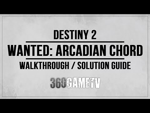 Destiny 2 Wanted: Arcadian Chord (Adventure on Nessus) Spider Wanted Bounty Locations / Walkthrough