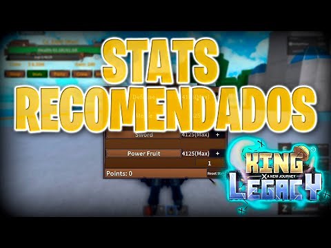 STATS RECOMENDADOS EN KING LEGACY