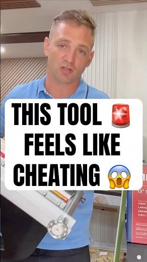 The safest way to cut laminate flooring #diy #tools #construction