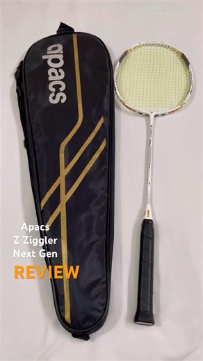Apacs Z Ziggler Next Gen Review badminton racket #badminton #shuttlesmash #badmintonlovers #review