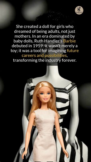 In 1959 the Barbie doll gave girls a new way to imagine their future careers and adult lives. #history #historyfacts #barbie | Knowledge