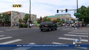 #ICYMI: Protestors in Medford are pushing back against sweeping immigration raids in California this week. NewsWatch 12's Damien Alvarado gave us a live look at the demonstration after speaking to community members. | KDRV NewsWatch 12