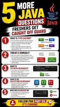 95% of Freshers Fail These Java Questions 😱 | Part 5