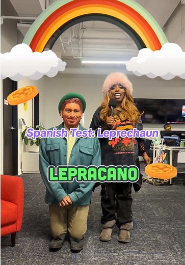 Spanish Test on St. Patrick's Day: Can You Say Leprechaun?