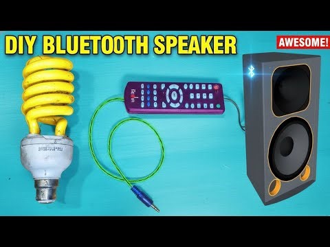 DIY Powerful Ultra Bass Amplifier Using Old Light Parts | Amazing Sound Output | 2026