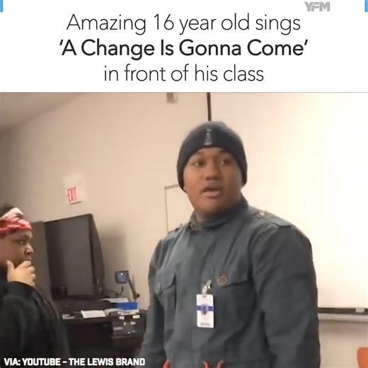 16 year old sings in front of his class mates and has everyone in awe | YFMusic 'Share Your Sound'
