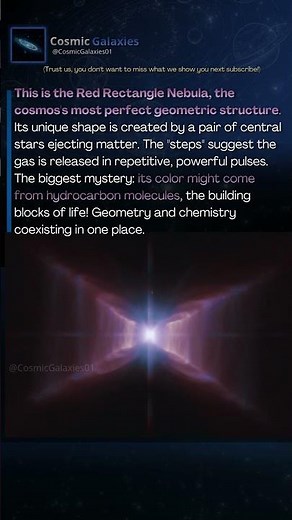The Impossible Geometry: Why is This Nebula a PERFECT RECTANGLE? 📐 #Hubble