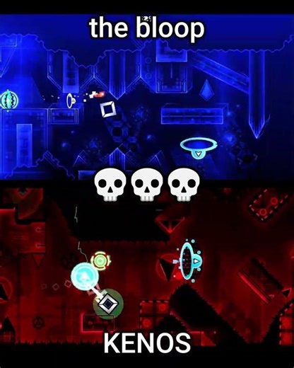 The bloop VS Kenos / Geometry Dash #geometrydash #gd #gaming #level #electronicmusic #edit #games