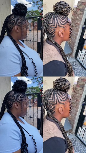 Goddess Mohawk Knottless #braidstyles #braidedhair