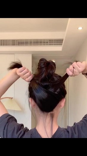 Tutorial Ikat Rambut Cepol Ala Korea untuk Rambut Pendek