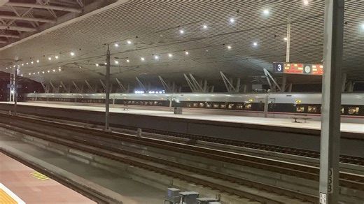 2024.08.08，G889次（武汉站-深圳北站）本务中国铁路广州局集团有限公司广州动车段深圳动车运用所CR400AF-A-2098虎门站进站