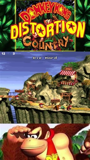 Professor Sport Mode on Instagram: "Inverted controls on GO, regular controls on STOP Die Hard ~ Donkey Kong Distortion Country #dkc #snes #anxiety"