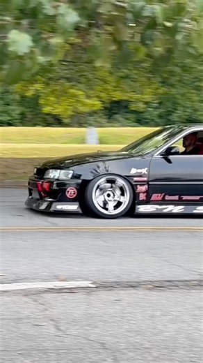 This modified Toyota Cresta JZX100 sounds really good at C&O #shorts