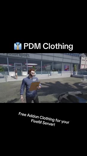 Kostenloses Kleidungspaket für FiveM-Server herunterladen