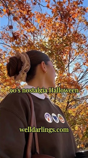 90s nostalgia halloween crewneck 🍂 cozy fall aesthetic #shorts