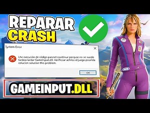 SOLUTION The code execution cannot continue because Gameinput.dll could not be loaded. Fortnite
