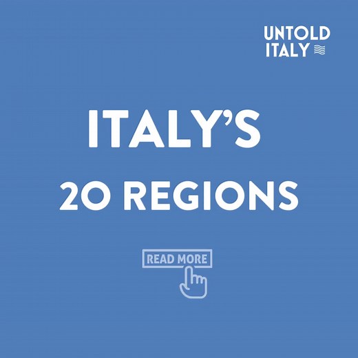 Italy is more than just pasta and pizza - each of its 20 regions offers a slice of something different! Whether it’s the art of Tuscany, the wines of Piedmont, or the coastlines of Puglia, Italy’s diversity will amaze you. Discover all 20 regions > https://untolditaly.com/regions-of-italy/ #untolditaly #italyregions #exploreitaly #bellaitalia | Untold Italy Travel