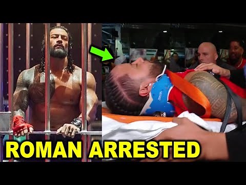 Roman Reigns Arrested for Attacking Jimmy Uso on SmackDown - WWE News July 2023