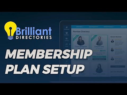 Membership Plan Setup 🎯 Getting Started Guide (Tutorial for Brilliant Directories)