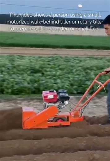 How to Make Raised Beds Quickly with a Power Tiller #tiller#rototiller#powertiller#cultivator