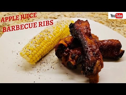 EASIEST APPLE JUICE BARBECUE RIBS RECIPE/ #WITHME