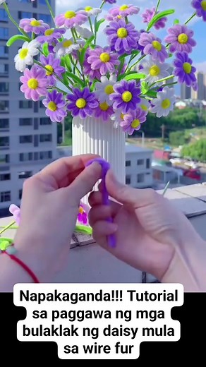 Napakaganda!!! Tutorial sa paggawa ng mga bulaklak ng daisy mula sa wire fur | Fresh Graduate.id