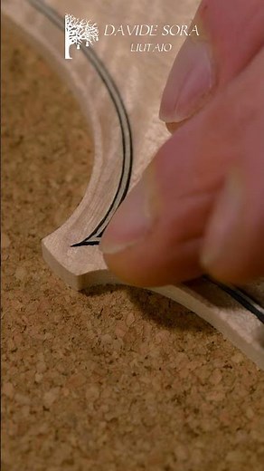 Purfling corner 1 #shorts