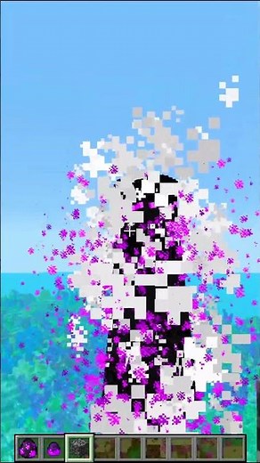 10,000 Endermans VS 1 Endermite🤔 #minecraft #shorts