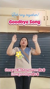 Goodbye Song #Energizer #education | Teacher Anne