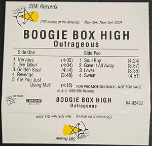 Boogie Box High - Outrageous