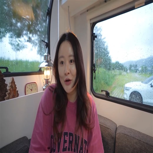 Cozy caravan camping with a dog in a downpour that threatens to break through the caravan | God’s Word Daily