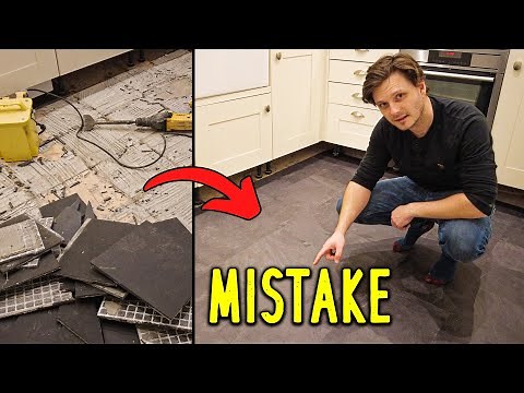 DIY Kitchen Floor Makeover: Laying Karndean Glue Down Vinyl Tiles