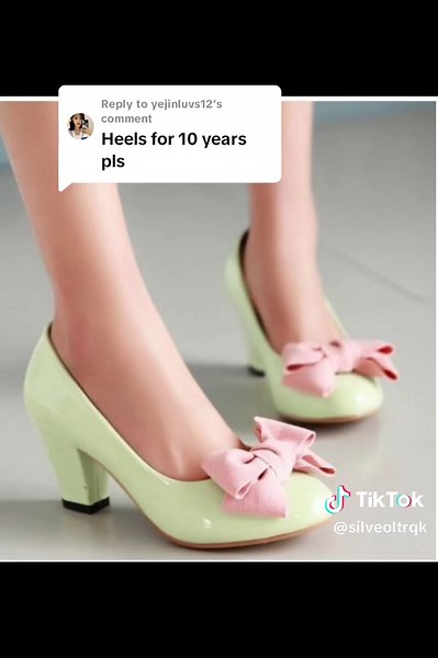 Stylish heels for kids aged 10-12