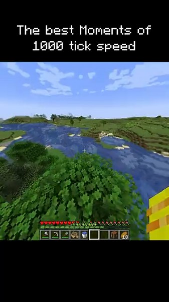 Top Moments of 1000 Tick Speed in Minecraft