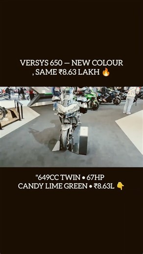 NEW KAWASAKI VERSYS 650 🔥 NEW COLOUR REVEALED! 😱 | 2027 MODEL