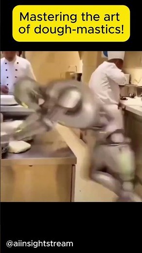 The Ultimate Robot Kneading Flour Technique