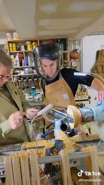 Father-Daughter Woodworking: Turning a Bowl Tutorial