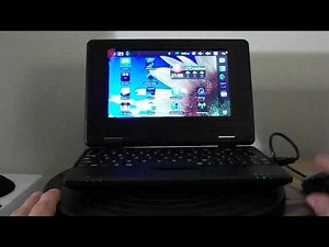 7" Android Netbook: 256MB, 800Mhz, 2+4GB, Flash 10.1