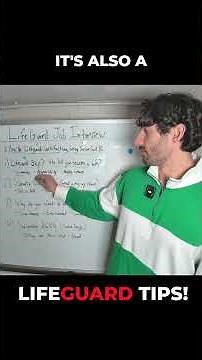 What to Expect Lifeguard Job Interview #lifeguard #swim