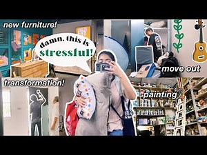 MOVE IN + TRANSFORMATION of new room!