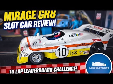 Scalextric Mirage GR8 Review + 10 Lap Shootout | Le Mans Legend! #scalextric #slotcars