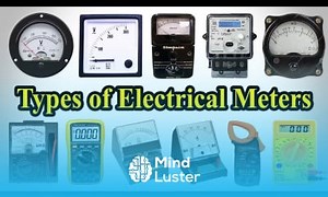 Mind Luster - Learn Electrical Measuring Instruments Testing Equipment Electrical Types of Electrical Meters