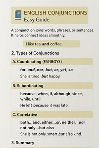 “CONJUNCTIONS | Connect Your Ideas Easily!