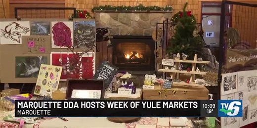 Marquette DDA hosts week of Yule Markets