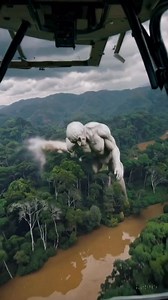 Massive white Beast spotted in Amazon during a military chase | Nature.love