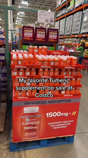My favorite turmeric on sale at Costco! #tumeric #qunol #qunoltumeric #antiinflammatory #supplemenrs